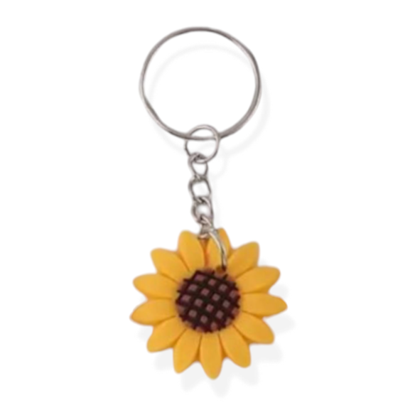 Sunflower Keyring