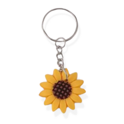 Sunflower Keyring