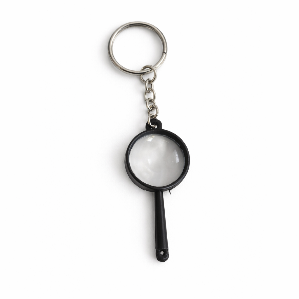 Magnifying Glass Keyring