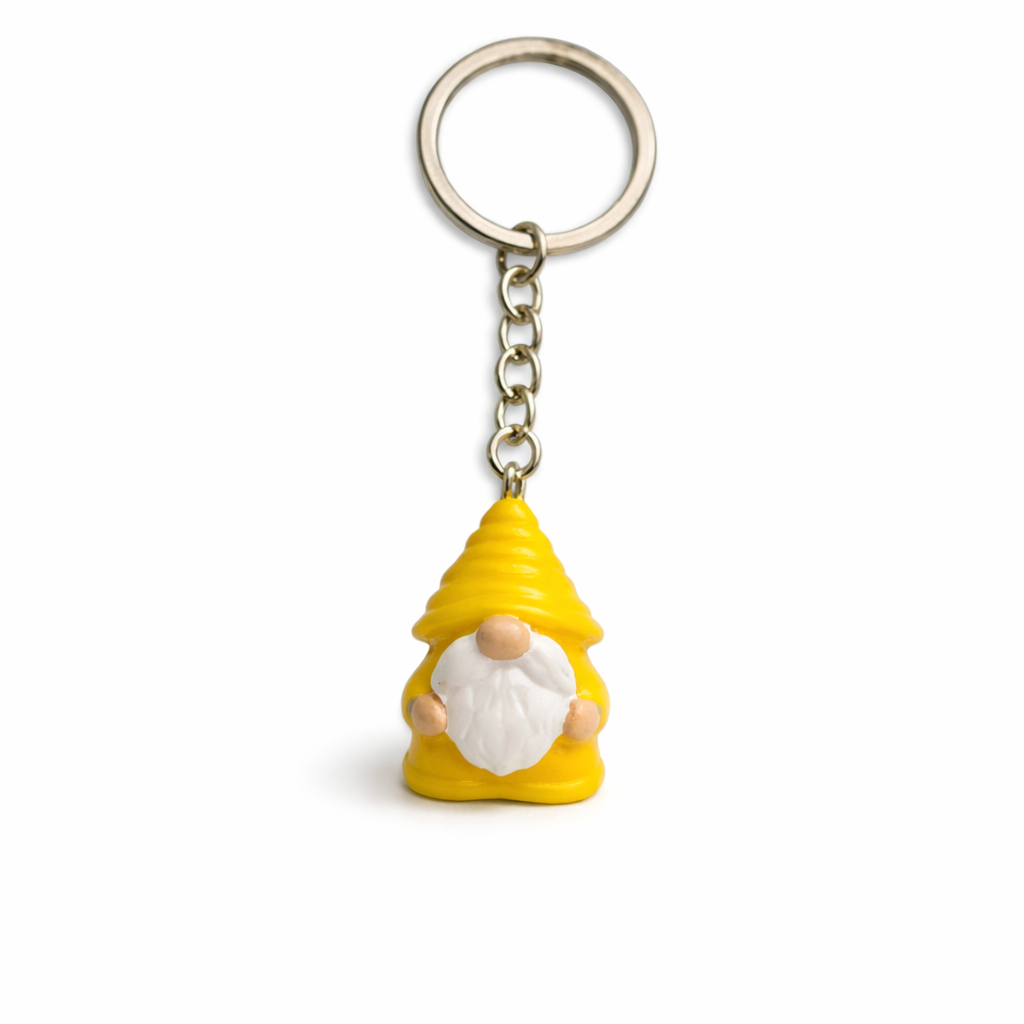 Little Gnome Keyring (Various Colours)