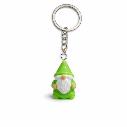 Little Gnome Keyring (Various Colours)