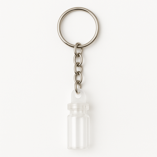 Miniature Bottle Keyring
