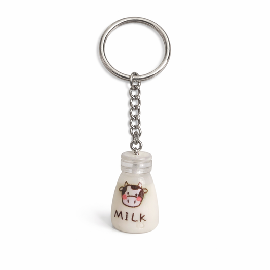 Milk Bottle Keyring