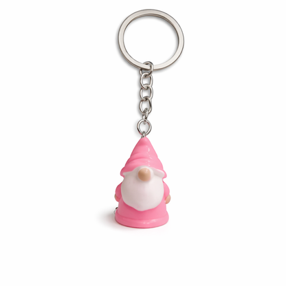Little Gnome Keyring (Various Colours)