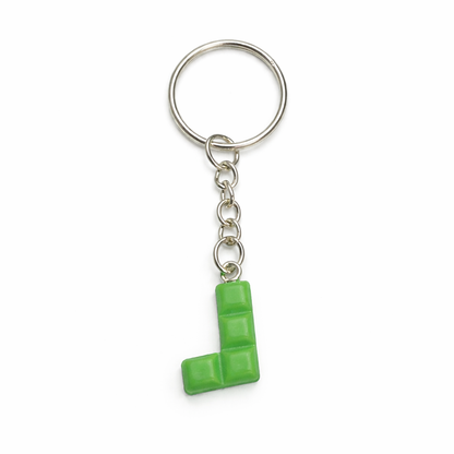 Tetris Keyring (Various Colours)