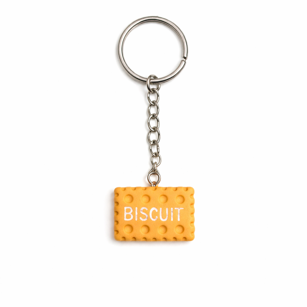 Biscuit Keyring