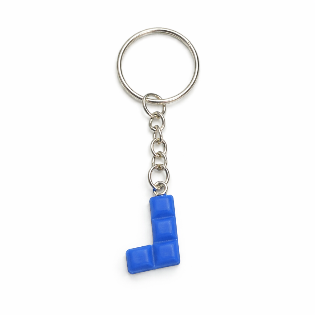 Tetris Keyring (Various Colours)