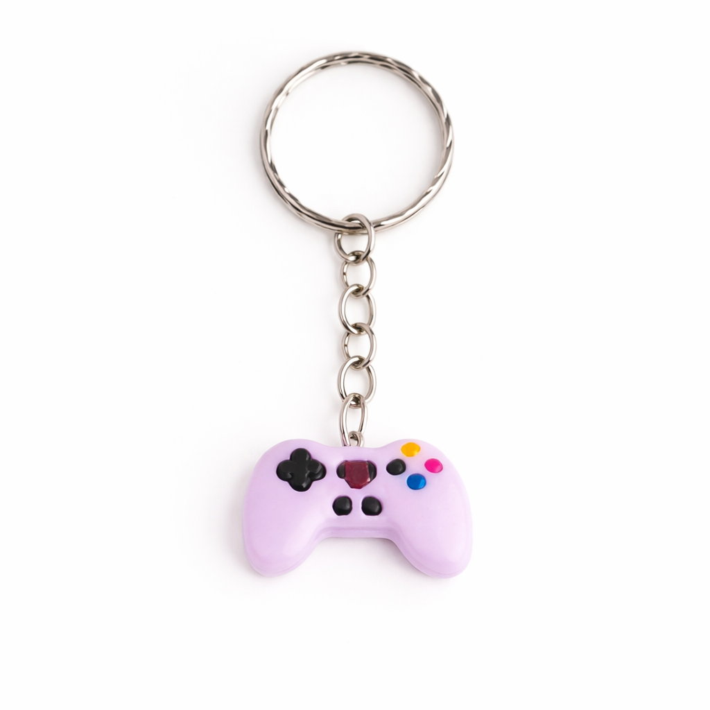 Game Controller Keyring (Various Colours)