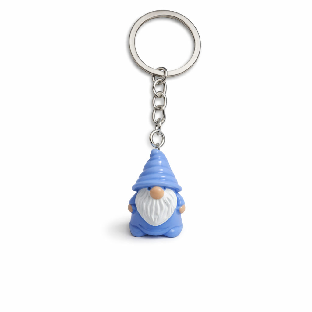 Little Gnome Keyring (Various Colours)