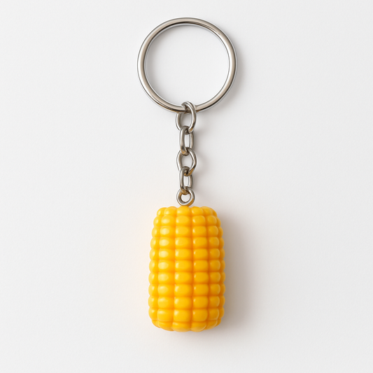 Corn on the Cob Keyring