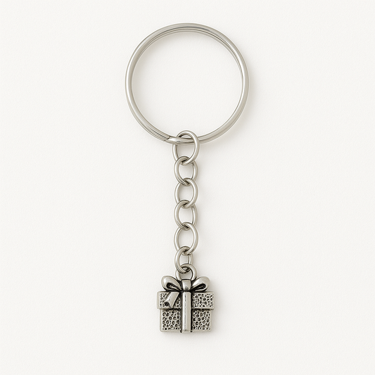 Christmas Present Keyring