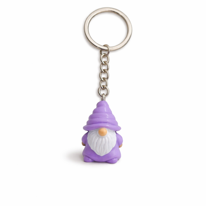 Little Gnome Keyring (Various Colours)
