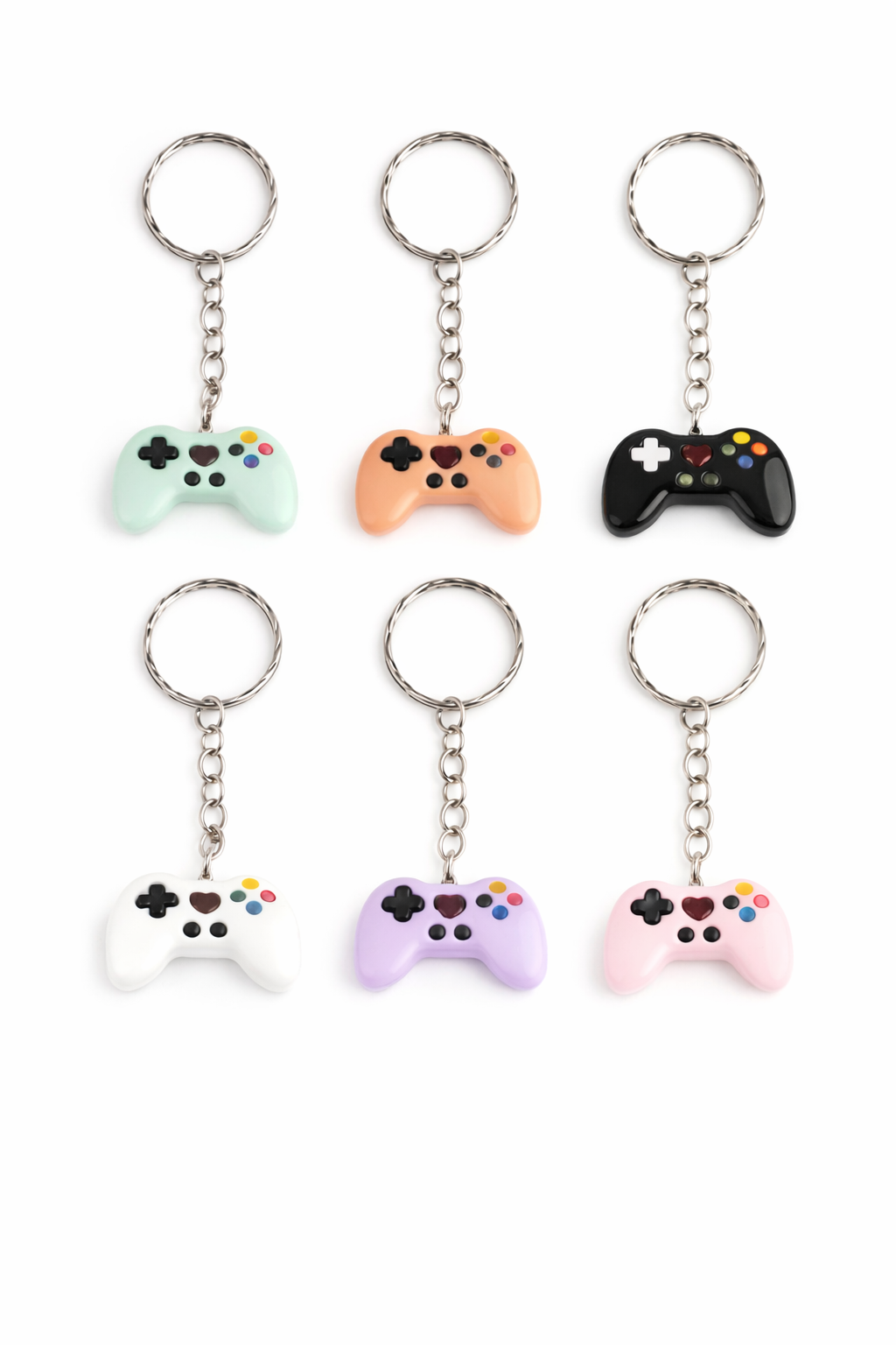 Game Controller Keyring (Various Colours)