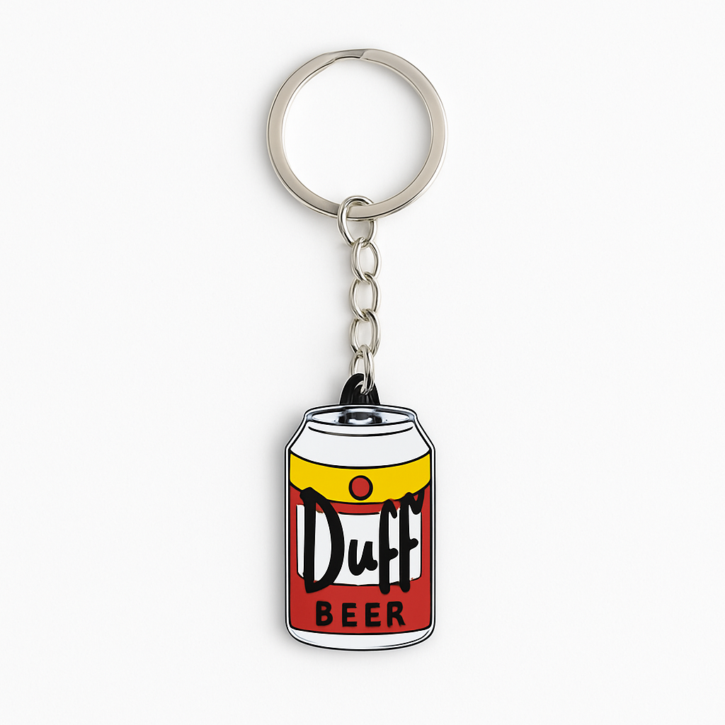 Duff Beer Keyring