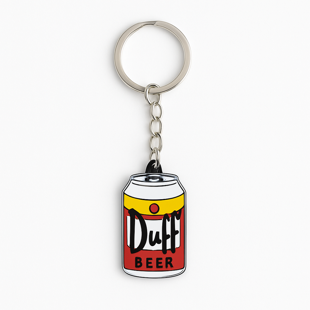 Duff Beer Keyring | The Keyring Kingdom