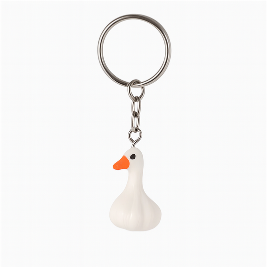 Silly Swan Keyring