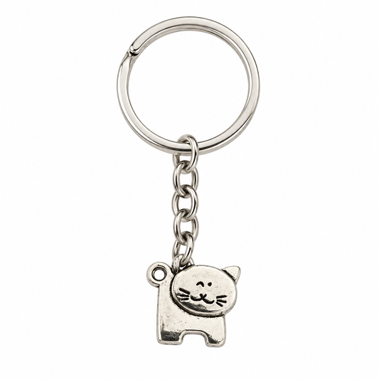 Cat Keyring