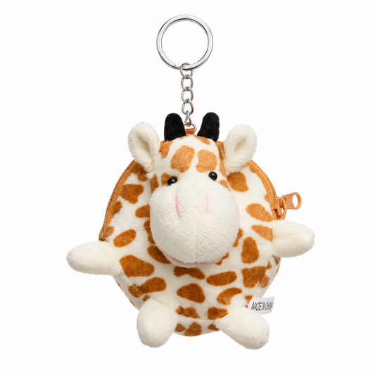 Giraffe Purse Keyring