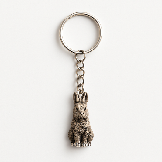 Hare Keyring