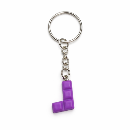 Tetris Keyring (Various Colours)