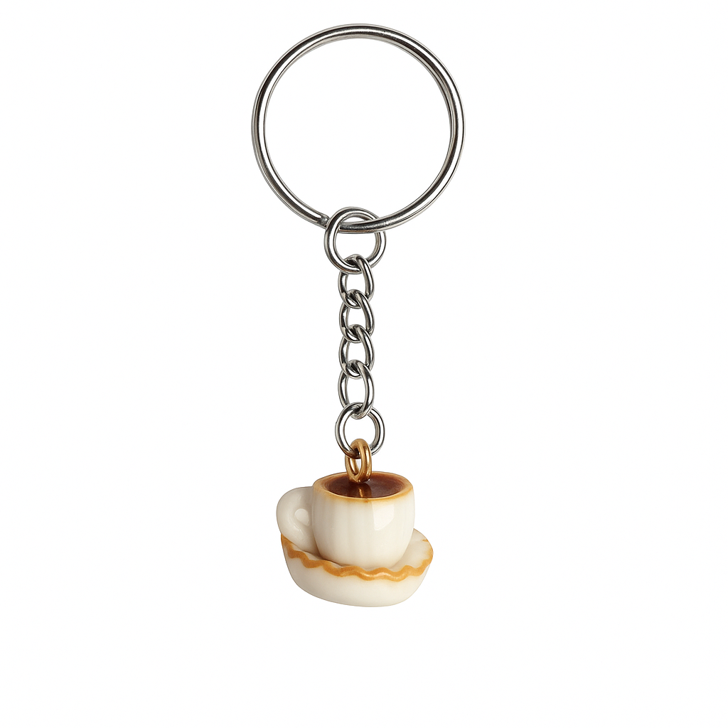 Cup Of Tea Keyring